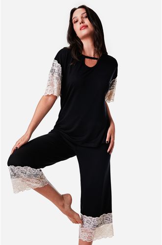 Pijama Capri Malha Sahy