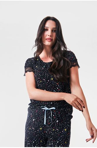 Pijama Longo Malha Monterrey