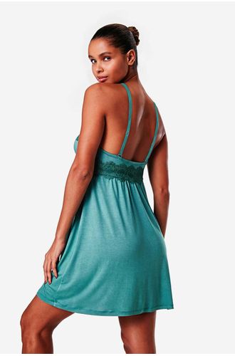 Camisola Curta Alça Malha Equador