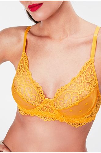 Sutiã Aro Sem Bojo Renda Leblon