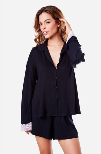 Pijama Curto Malha Nanna