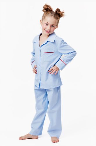 Pijama Longo Tricoline Suécia Kids