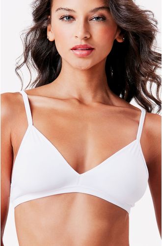 Sutiã Triângulo Sem Bojo Microfibra Comfy
