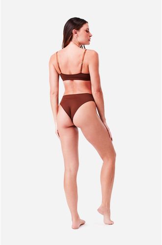 Calcinha Alta Cavada Poliamida Maya