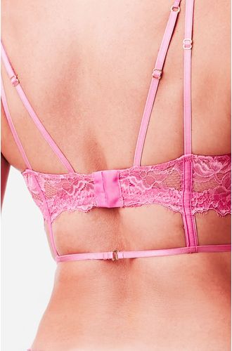 Sutiã Aro Sem Bojo Cropped Renda Amanda