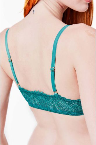 Sutiã Top Triângulo Renda Boreal