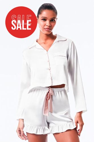 Pijama Curto Cetim Espelho