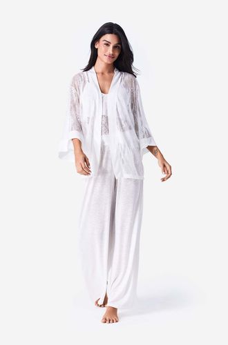 Pijama Longo Trio Renda Almar