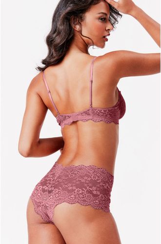 Calcinha Caleçon Renda Deep Skin